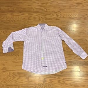 Men’s button down.Size 16 1/2, 34/35. 100% Cotton.